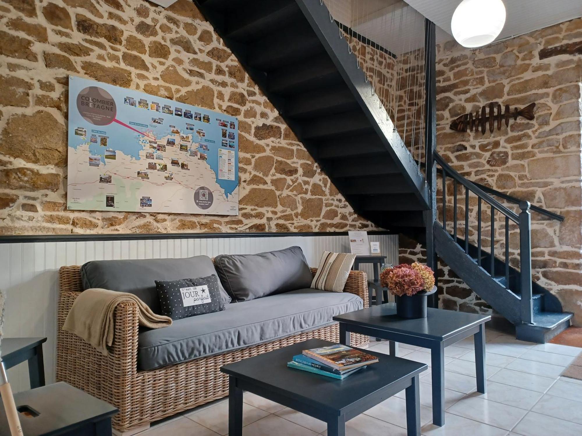 مبيت وإفطار Louannec Le Colombier Bretagne المظهر الخارجي الصورة